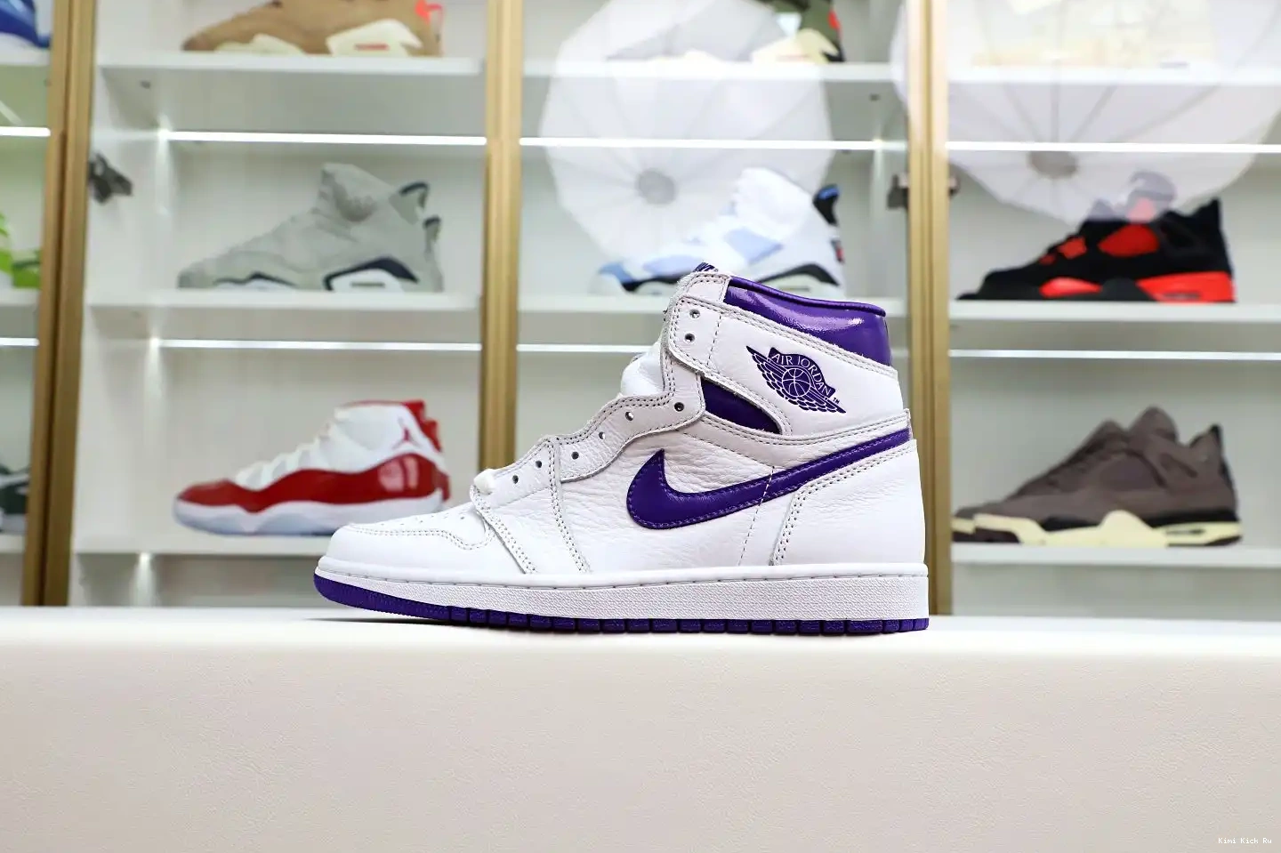 Court Kimikick Air Purple 1 High OG Jordan 0814